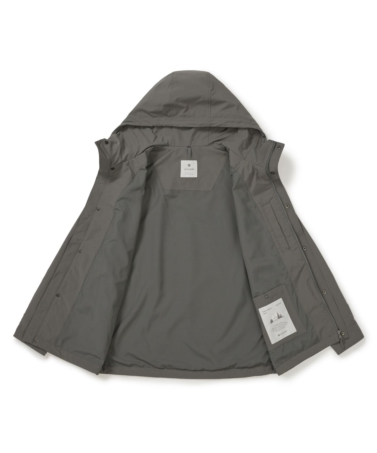 스노우피크 어패럴(SNOWPEAK APPAREL) 클랜드 자켓 (S26SMDJK12) Dark Gray