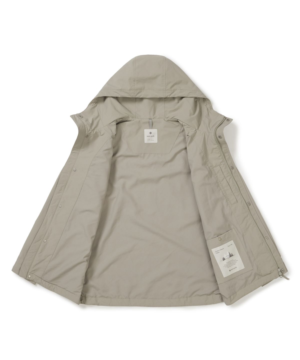 스노우피크 어패럴(SNOWPEAK APPAREL) 클랜드 자켓 (S26SMDJK12) Beige