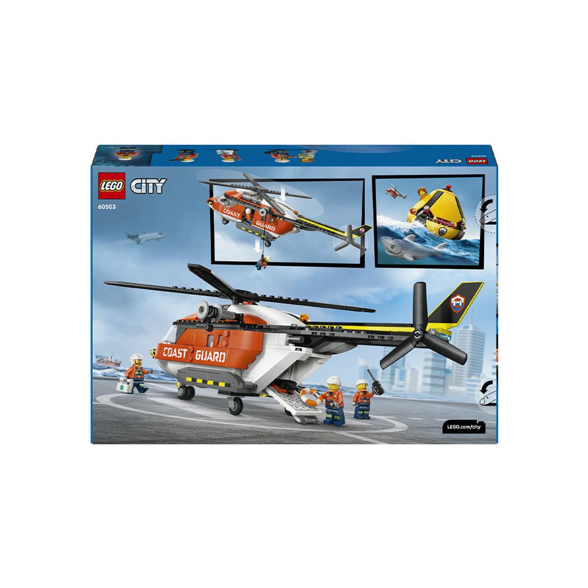 레고(LEGO) 레고 시티 60503 해안 경비대 헬리콥터 [레고공식]