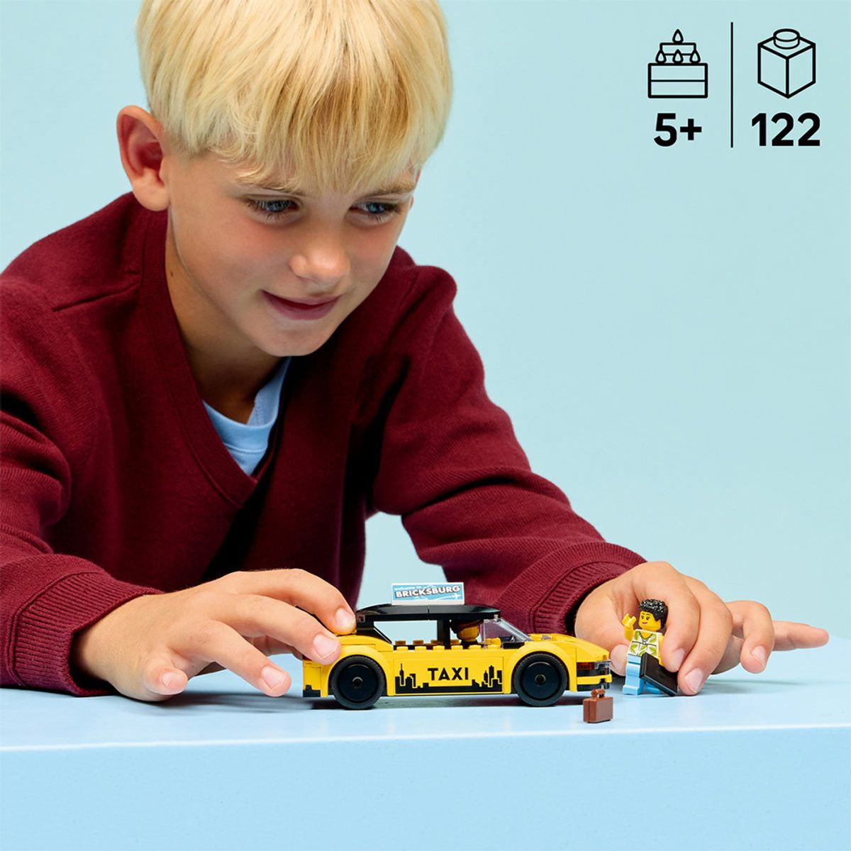 레고(LEGO) 레고 시티 60487 노란 택시 [레고공식]
