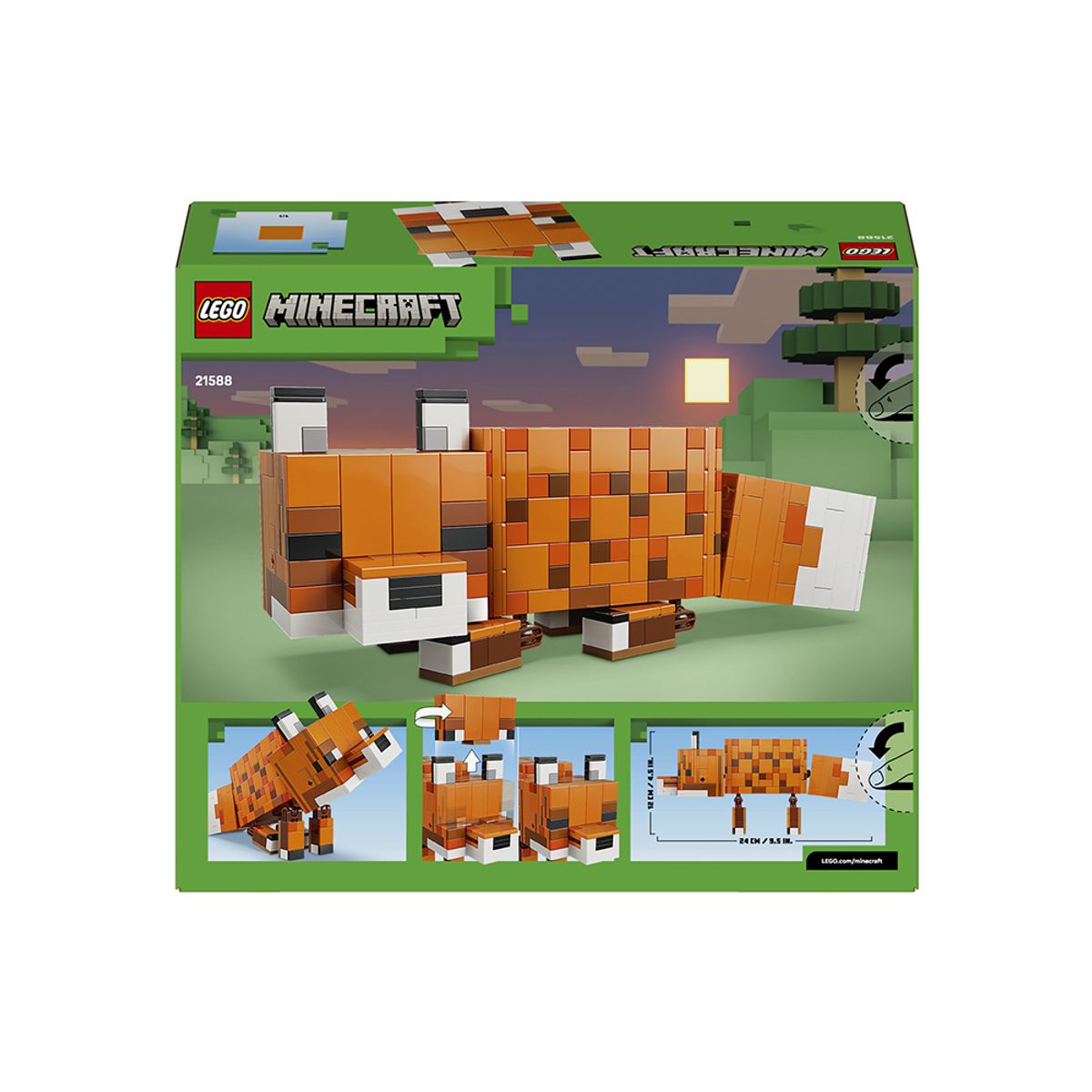 레고(LEGO) 레고 마인크래프트 21588 여우 [레고공식]