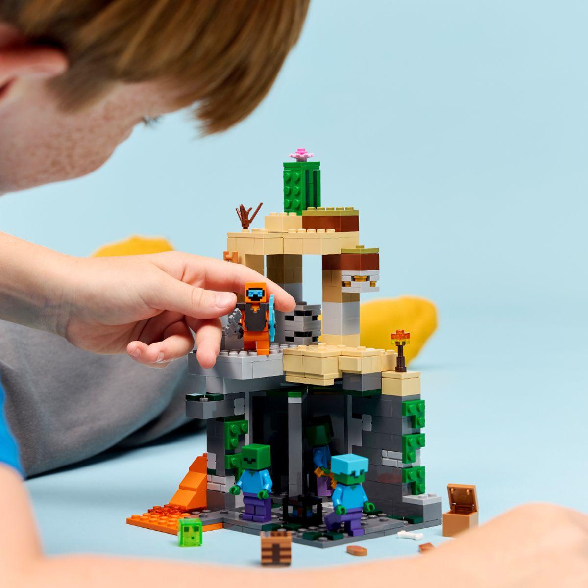 레고(LEGO) 레고 마인크래프트 21587 좀비 던전 [레고공식]