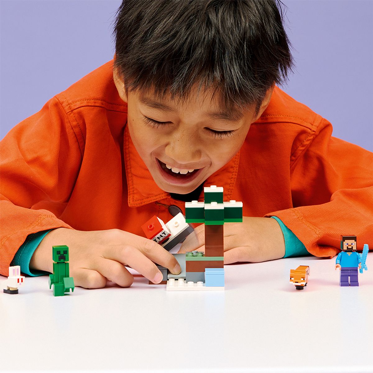 레고(LEGO) 레고 마인크래프트 21583 스티브의 타이가 모험 [레고공식]