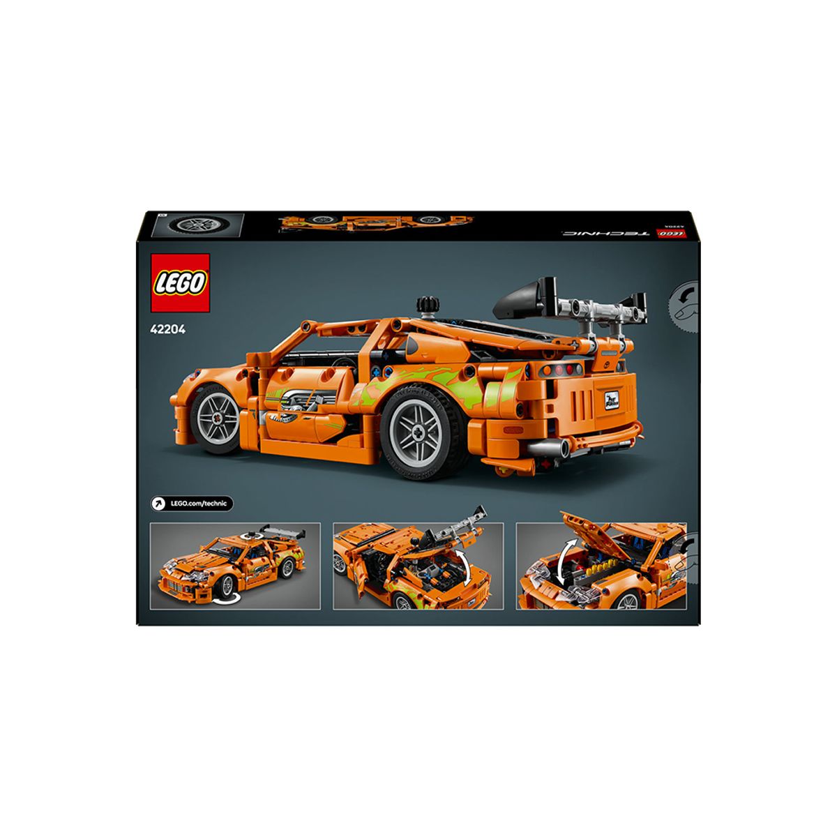 레고(LEGO) 레고 테크닉 42204 Fast and Furious Toyota Supra MK4 [레고공식]