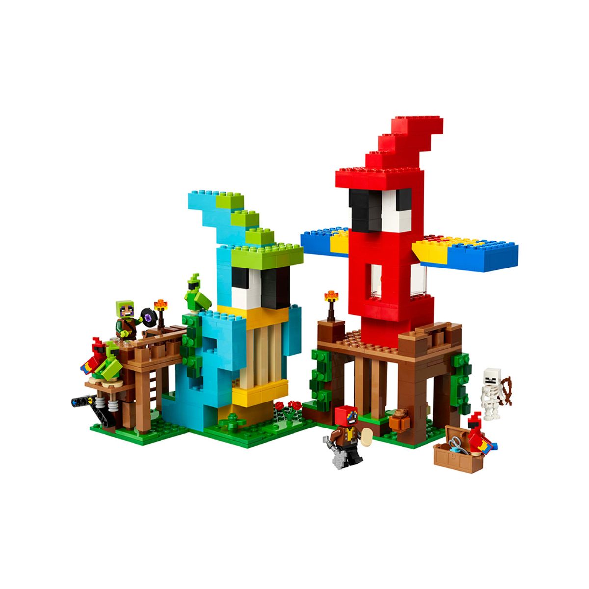 레고(LEGO) 레고 마인크래프트 21282 앵무새 집 [레고공식]
