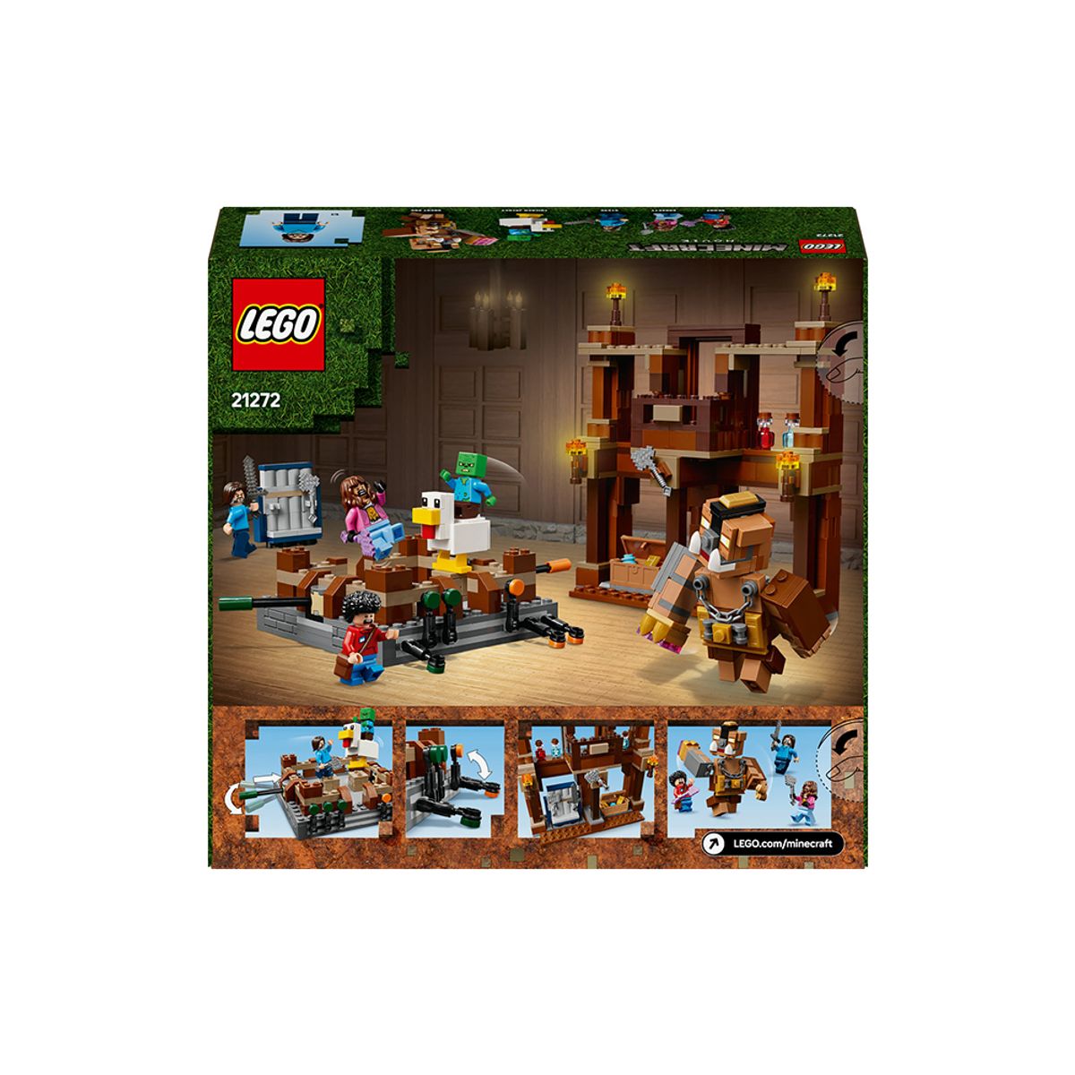 레고(LEGO) 레고 마인크래프트 21272 삼림 대저택 파이팅 링 [레고공식]
