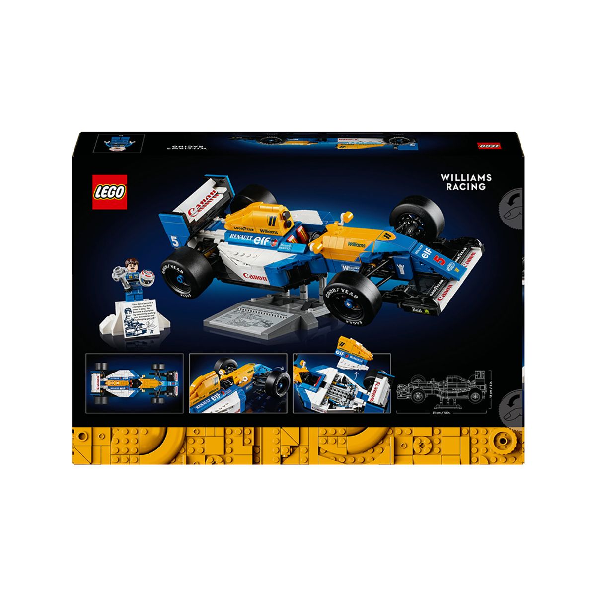 레고(LEGO) 레고 아이콘 10353 Williams Racing FW14B & Nigel Mansell [레고공식]