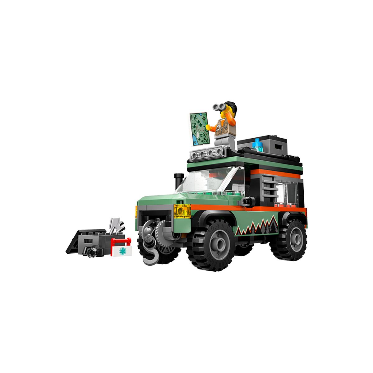레고(LEGO) 레고 시티 60447 오프로드 4x4 마운틴 트럭 [레고공식]