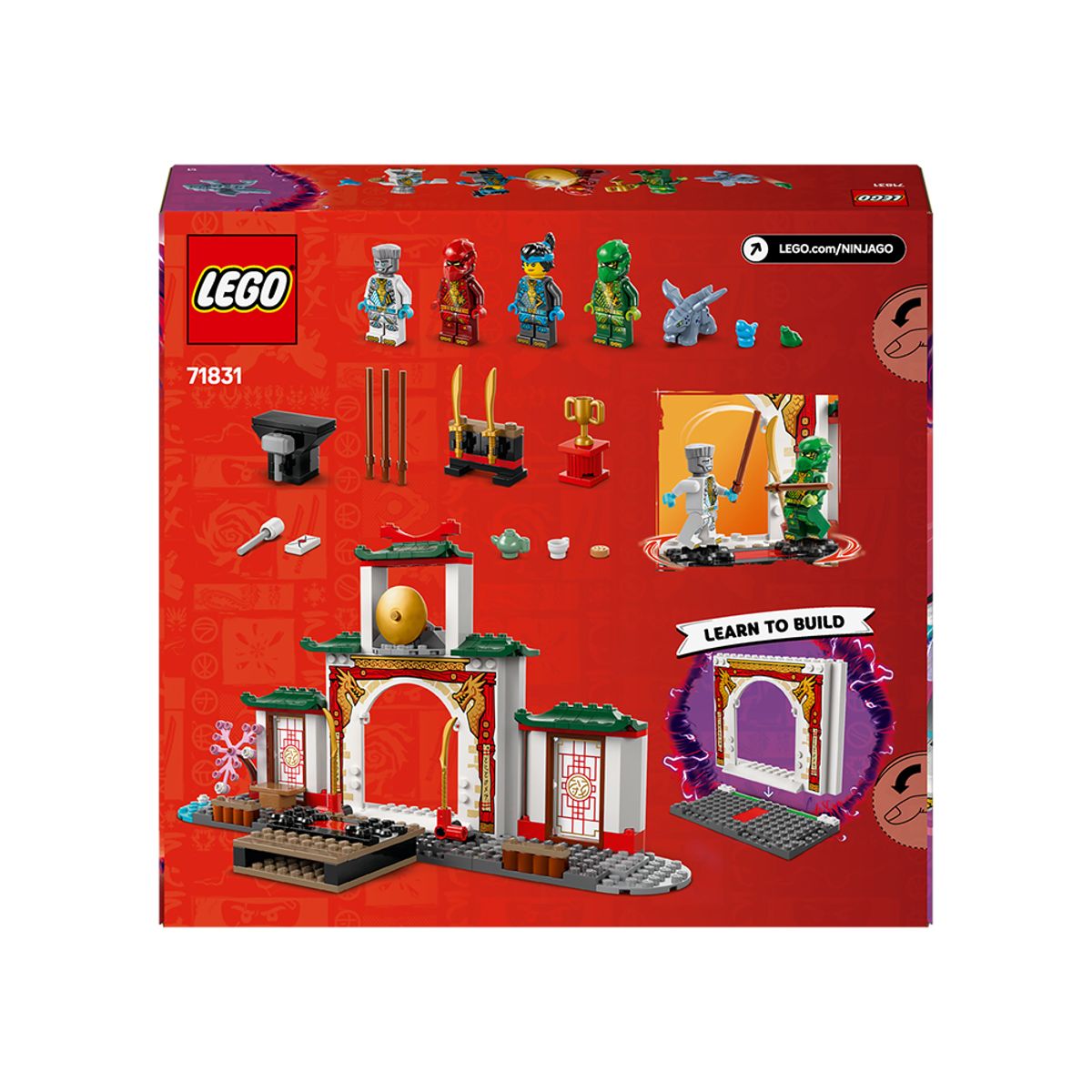 레고(LEGO) 레고 닌자고 71831 닌자 스핀짓주 사원 [레고공식]