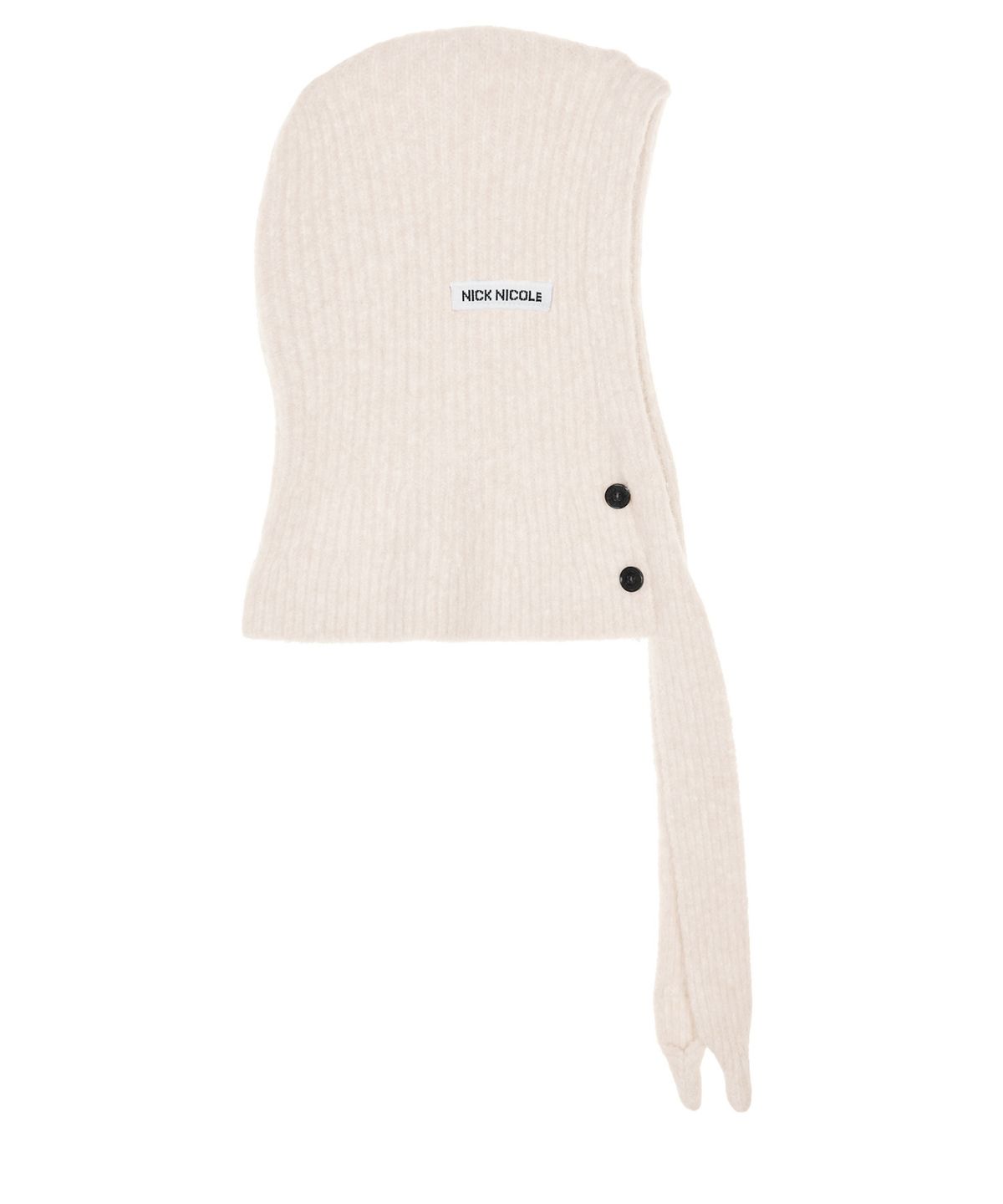 닉앤니콜(NICK&NICOLE) SOFT KNIT HOOD BALACLAVA_LIGHT BEIGE