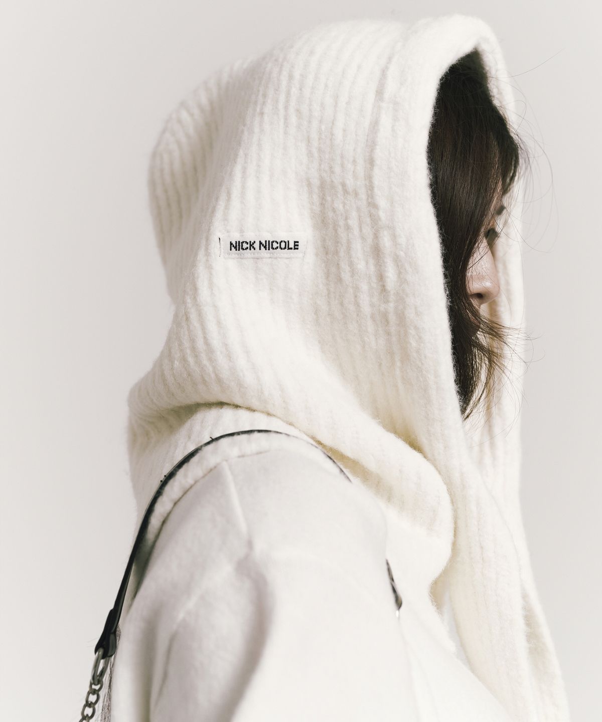 닉앤니콜(NICK&NICOLE) SOFT KNIT HOOD BALACLAVA_IVORY