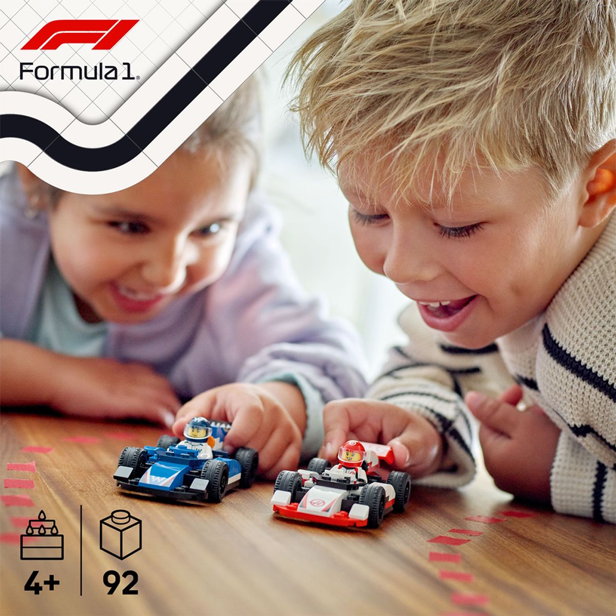 레고(LEGO) 레고 시티 60464 F1® Williams Racing & Haas F1® 레이스 카 [레고공식]