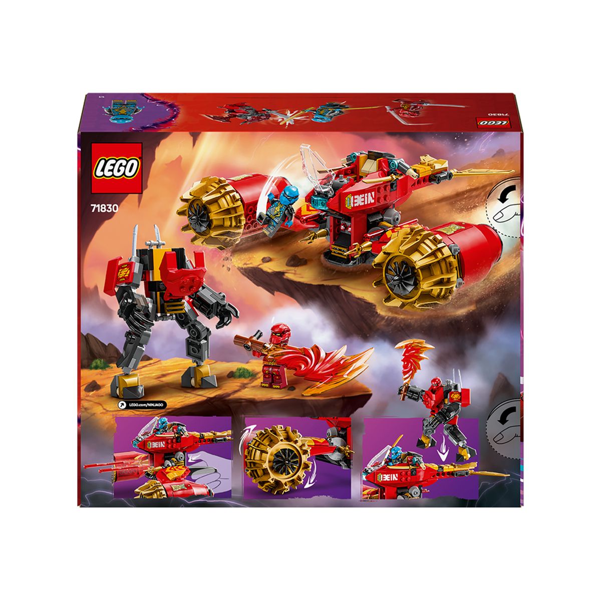 레고(LEGO) 레고 닌자고 71830 카이의 로봇 스톰 라이더 [레고공식]