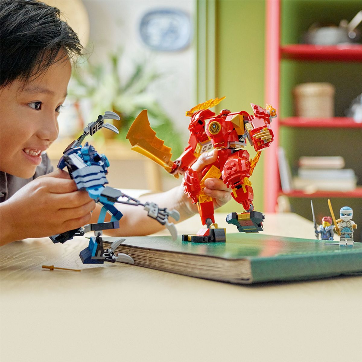 레고(LEGO) 레고 닌자고 71808 카이의 엘리멘탈 파이어 로봇 [레고공식]