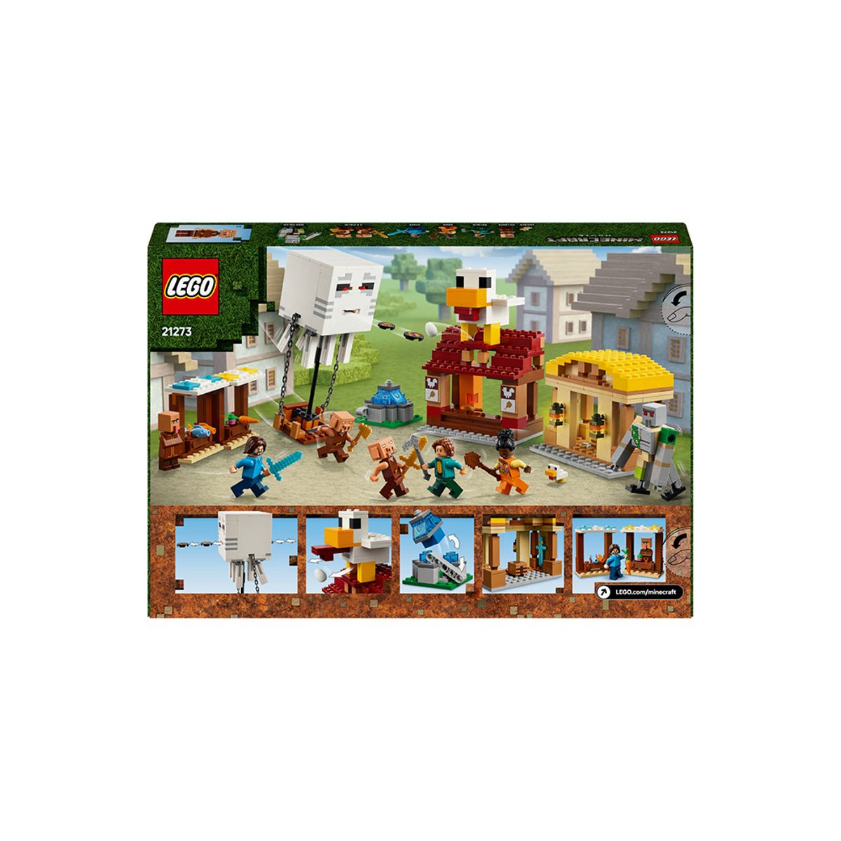 레고(LEGO) 레고 마인크래프트 21273 가스트 열기구 마을 공격 [레고공식]