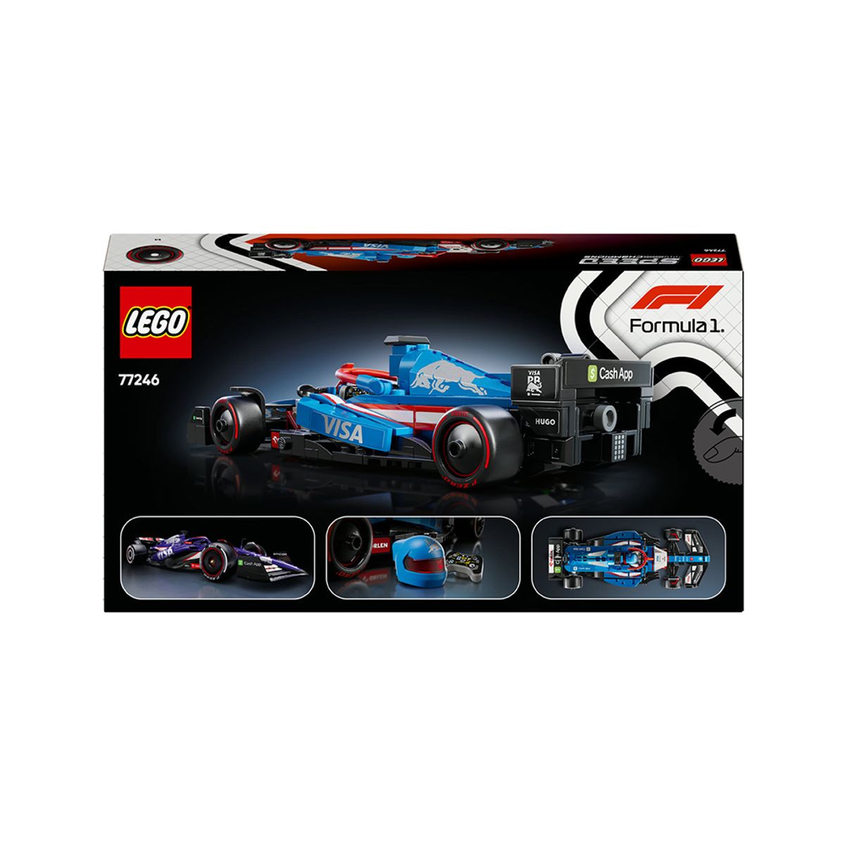 레고(LEGO) 레고 스피드 챔피언 77246 Visa Cash App RB VCARB 01 F1® 레이스 카 [레고공식]