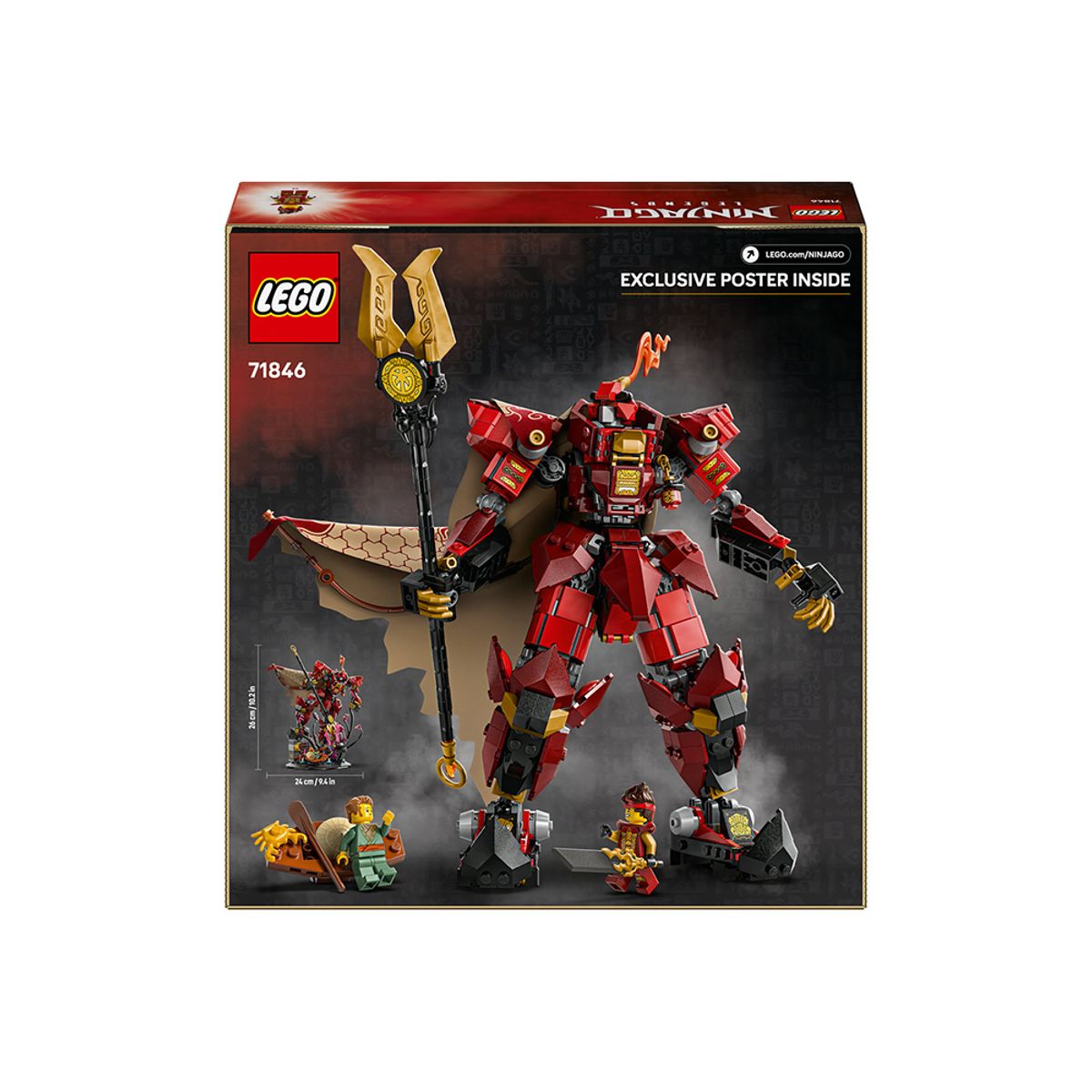 레고(LEGO) 레고 닌자고 71846 파이어 나이트 로봇 [레고공식]