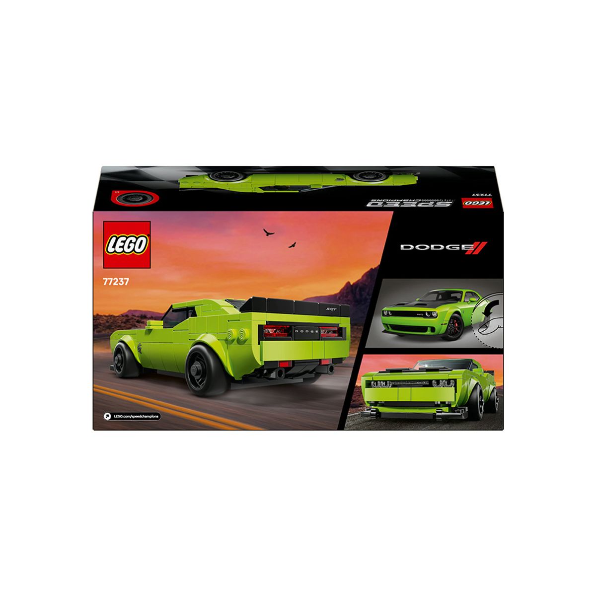 레고(LEGO) 레고 스피드 챔피언 77237 Dodge Challenger SRT Hellcat 스포츠카 [레고공식]