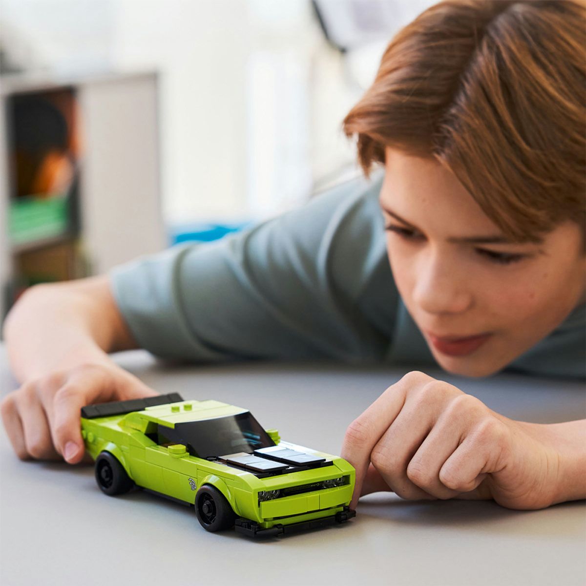 레고(LEGO) 레고 스피드 챔피언 77237 Dodge Challenger SRT Hellcat 스포츠카 [레고공식]