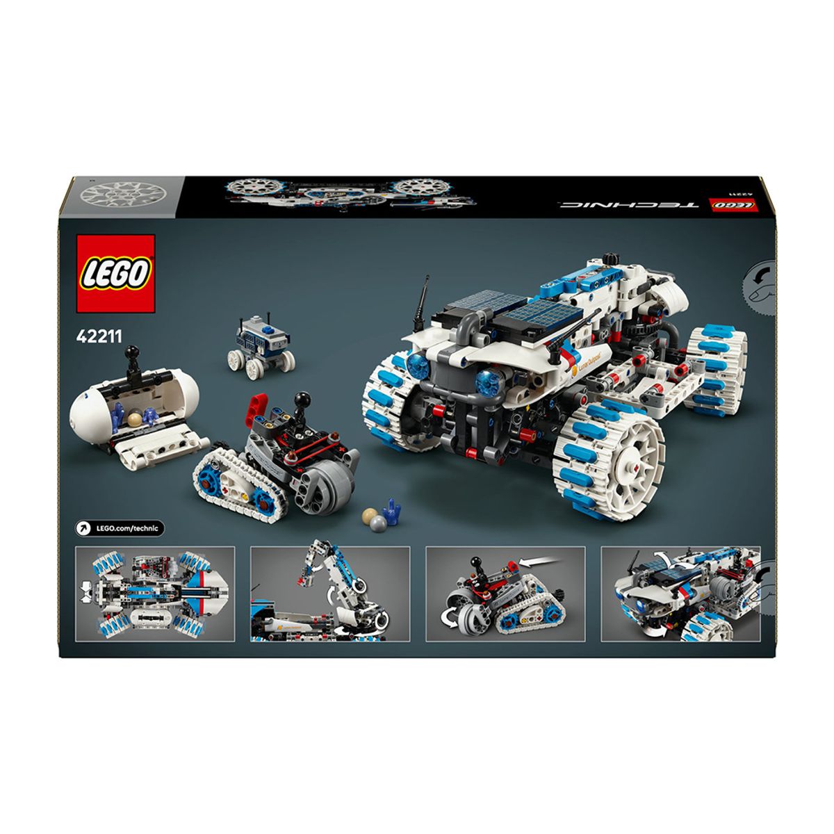 레고(LEGO) 레고 테크닉 42211 Lunar Outpost™ 문 로버 우주차량 [레고공식]