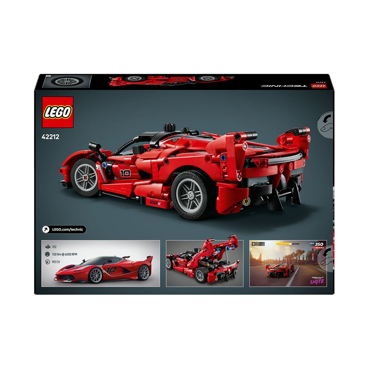 레고(LEGO) 레고 테크닉 42212 Ferrari FXX K [레고공식]
