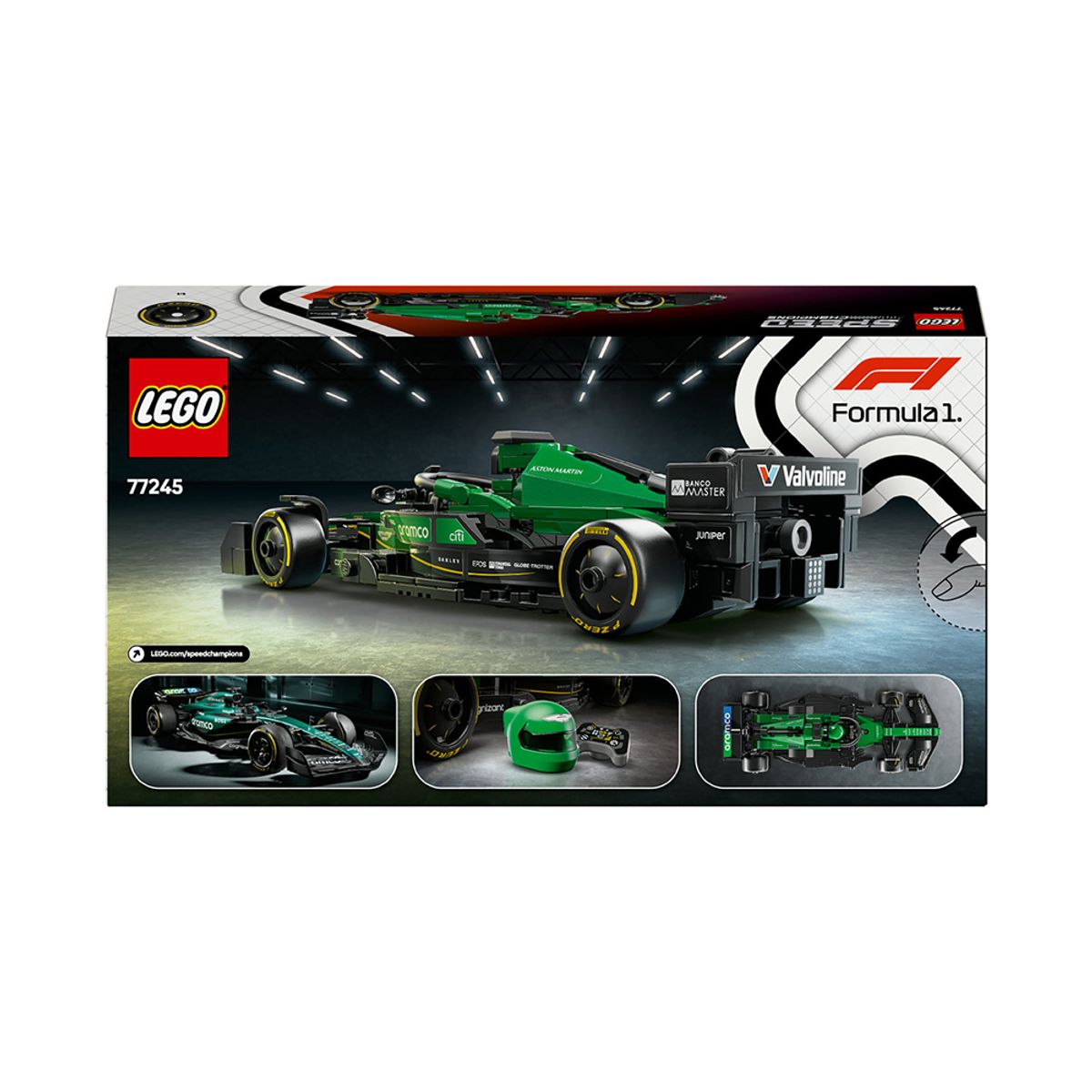 레고(LEGO) 레고 스피드 챔피언 77245 Aston Martin Aramco F1® AMR24 레이스 카 [레고공식]