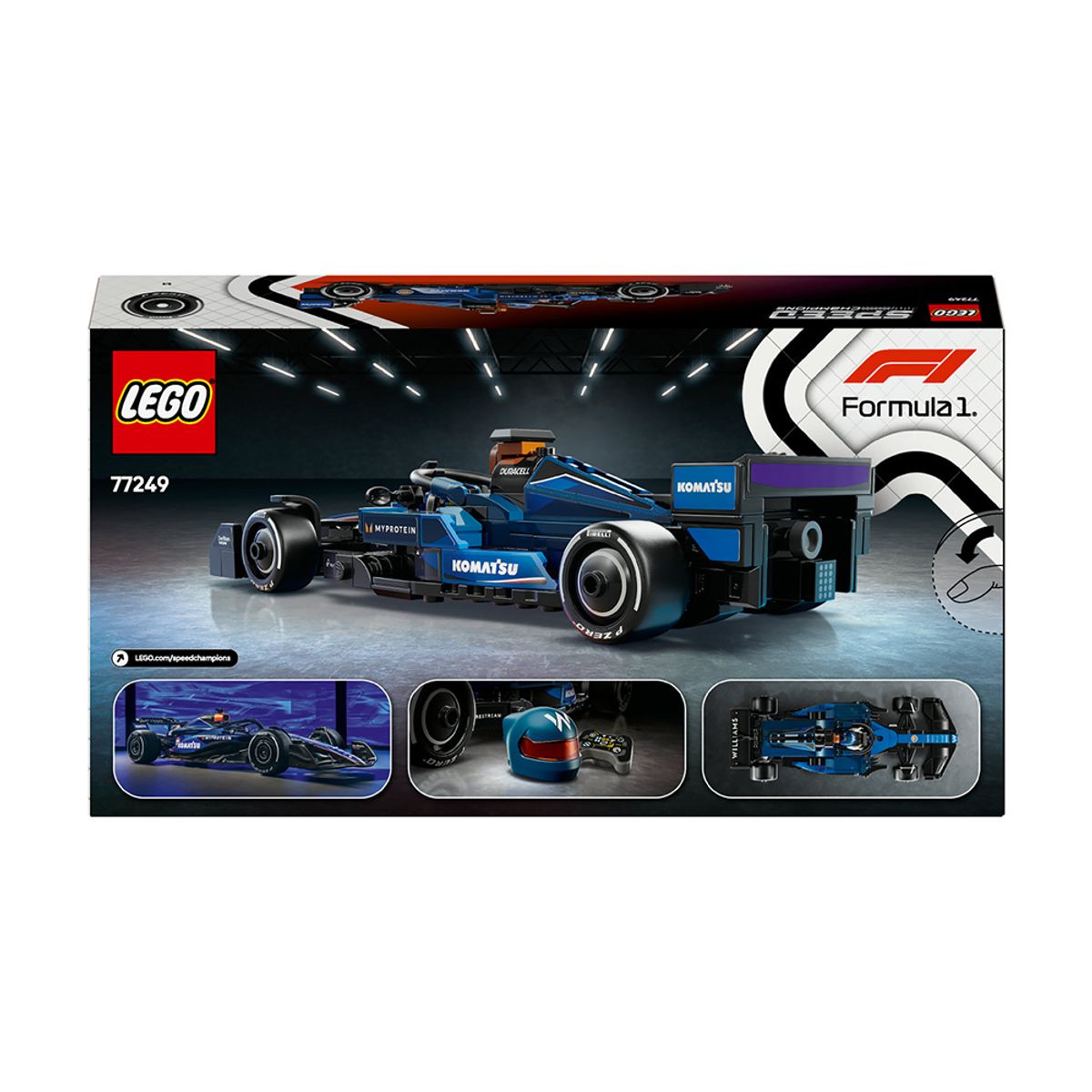 레고(LEGO) 레고 스피드 챔피언 77249 Williams Racing FW46 F1® 레이스 카 [레고공식]