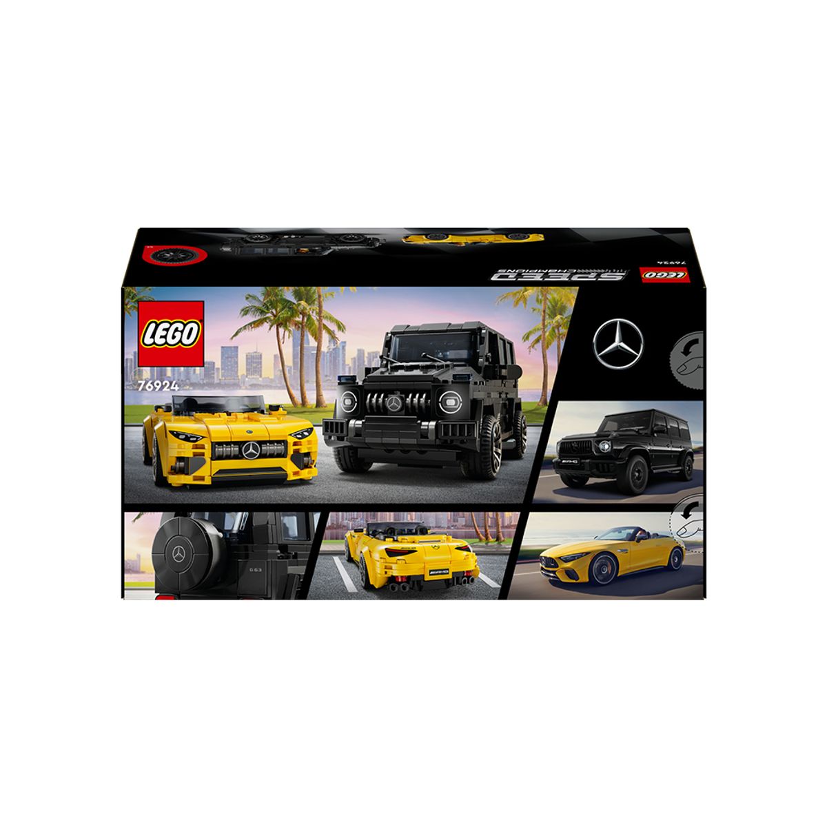 레고(LEGO) 레고 스피드챔피언 76924 Mercedes-AMG G 63 & Mercedes-AMG SL 63 [레고공식]