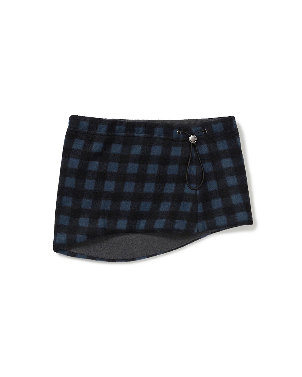 카락터(KARACTOR) Grid fleece neck warmer / Blue