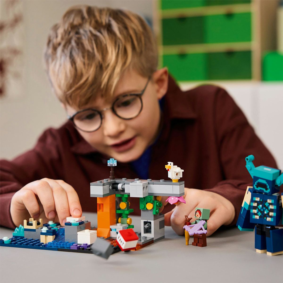 레고(LEGO) 레고 마인크래프트 21274 워든과의 조우 [레고공식]