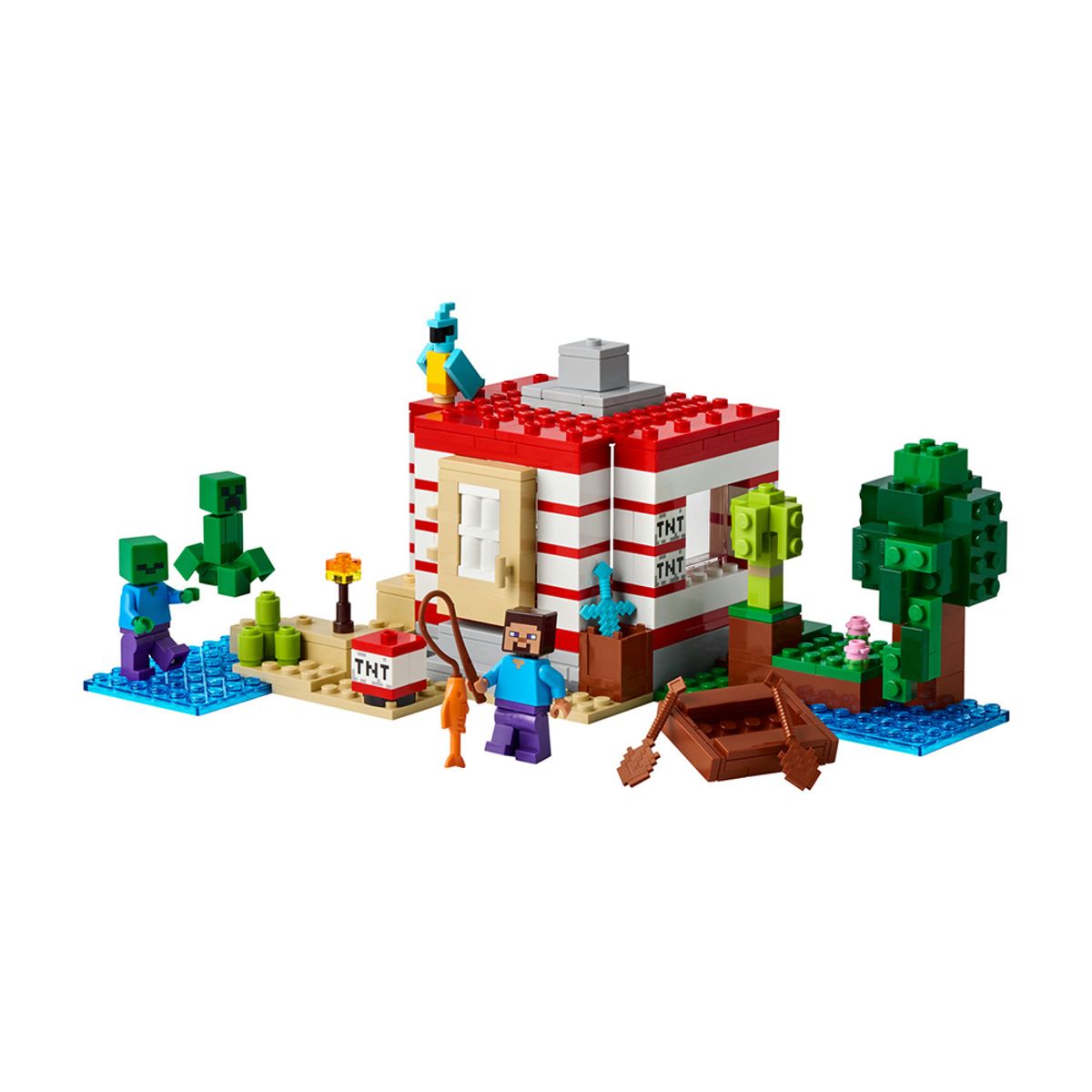 레고(LEGO) 레고 마인크래프트 21275 TNT 정글 하우스 [레고공식]