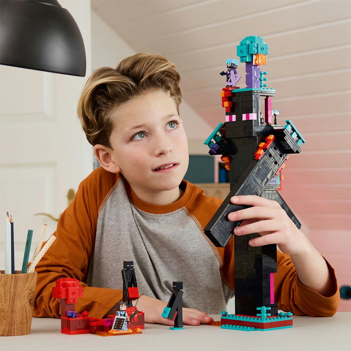 레고(LEGO) 레고 마인크래프트 21279 엔더맨 타워 [레고공식]