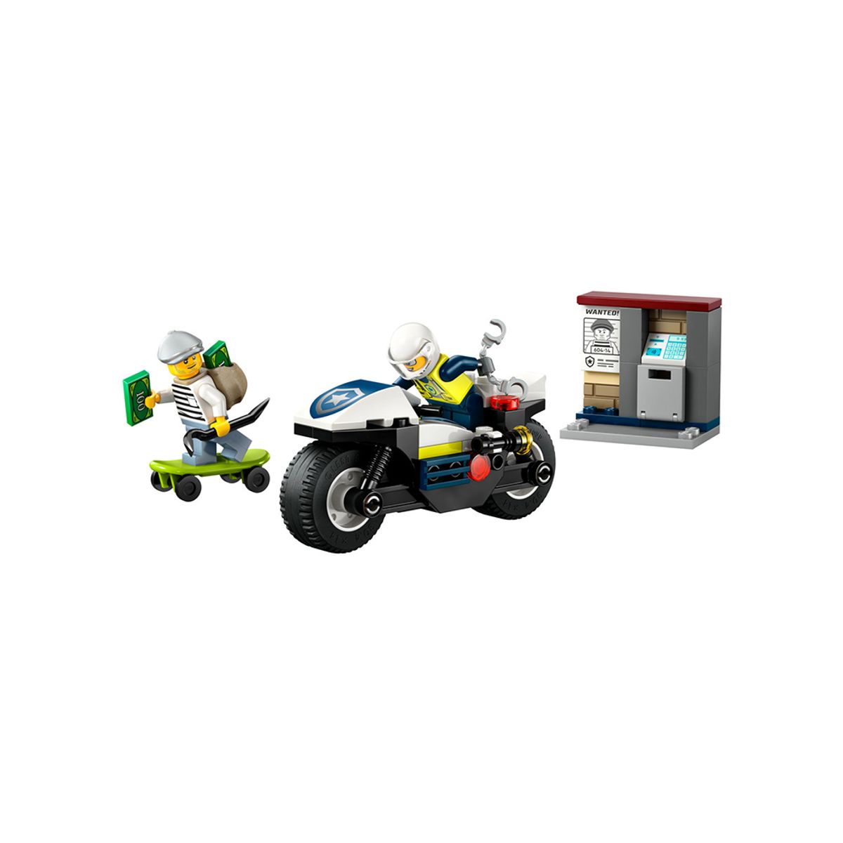 레고(LEGO) 레고 시티 60455 경찰 바이크 추격 [레고공식]