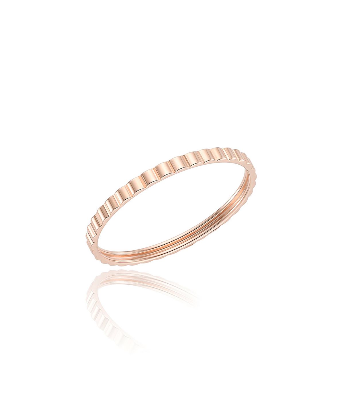 로이드(LLOYD) 라운드 컷팅 14K 골드 반지 LRS25062G