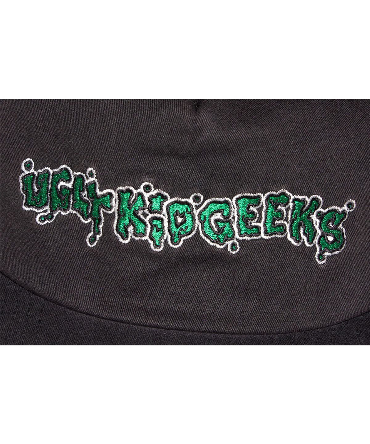 더 긱스(THE GEEKS) Ugly Kid Geeks 5panel cap - Black