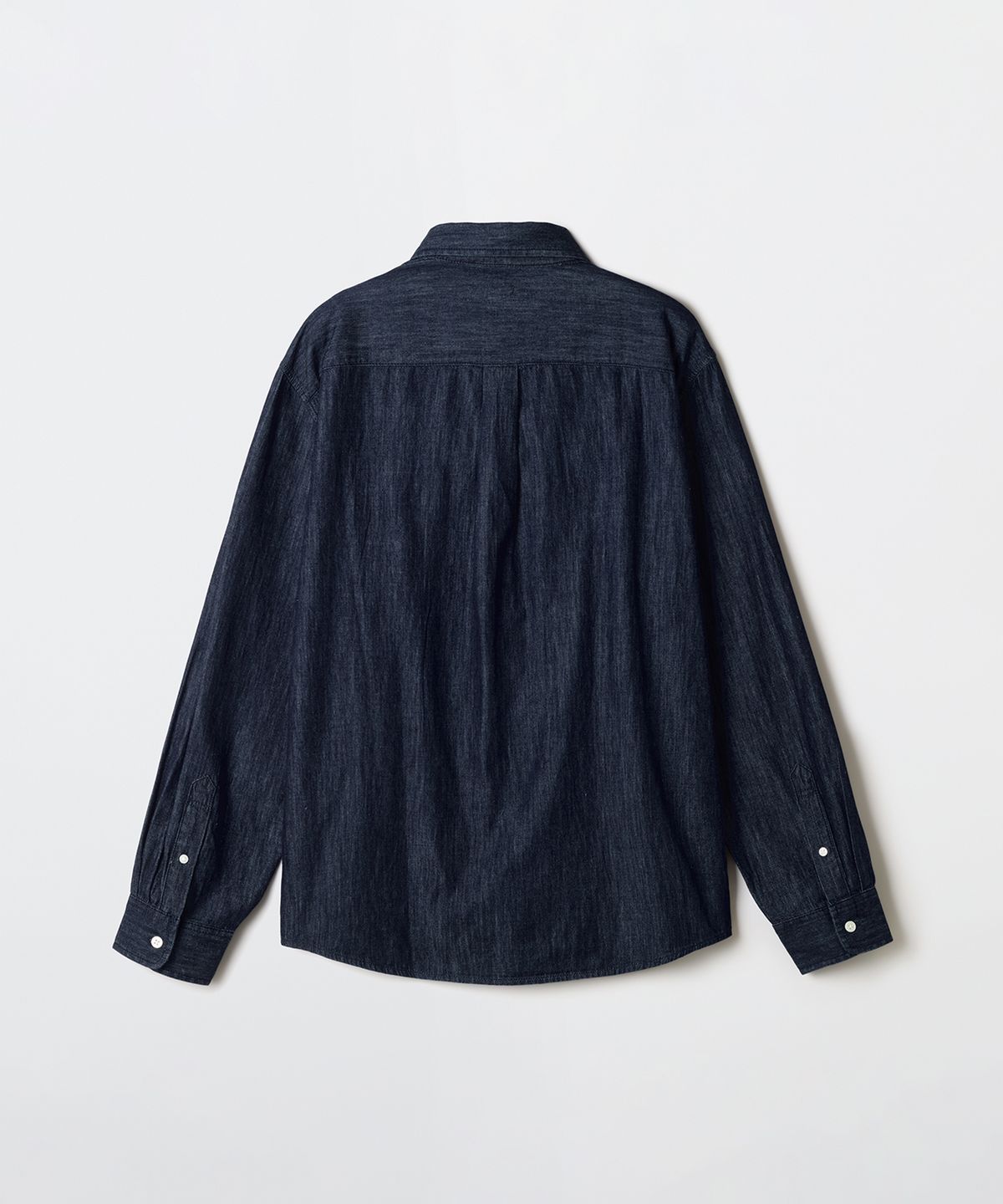 스파오(SPAO) 릴랙스핏 데님 셔츠_SPYJGA9CS1