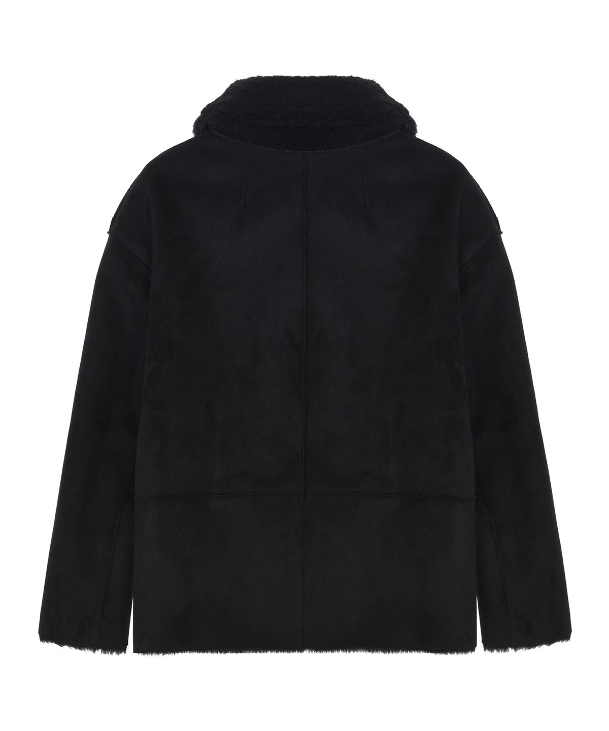 닉앤니콜(NICK&NICOLE) REVERSIBLE SHEARLING  FUR MUSTANG_BLACK