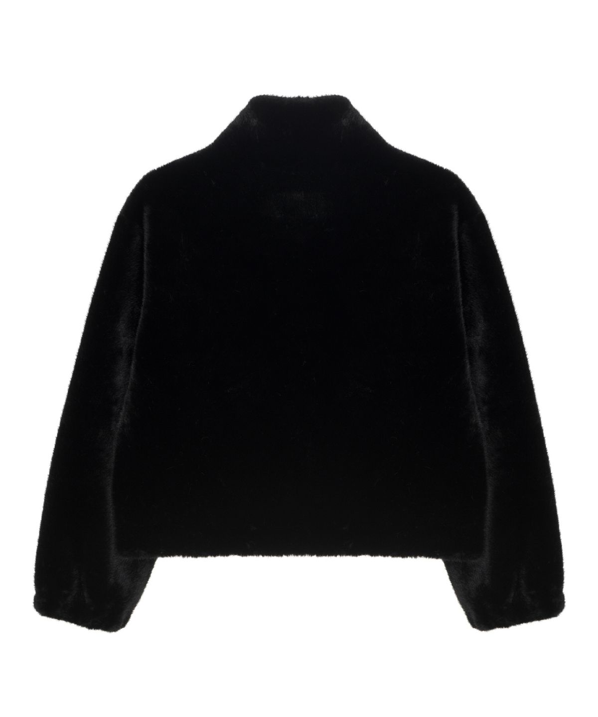 닉앤니콜(NICK&NICOLE) PREMIUM TOUCH FUR HIGH NECK JACKET_BLACK