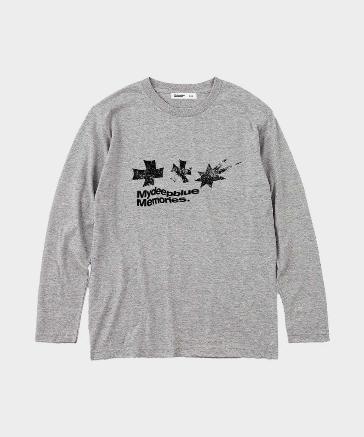 마이딥블루메모리즈(MY DEEP BLUE MEMORIES) SYMBOL GRAPHIC LONG SLEEVE(NAVY)