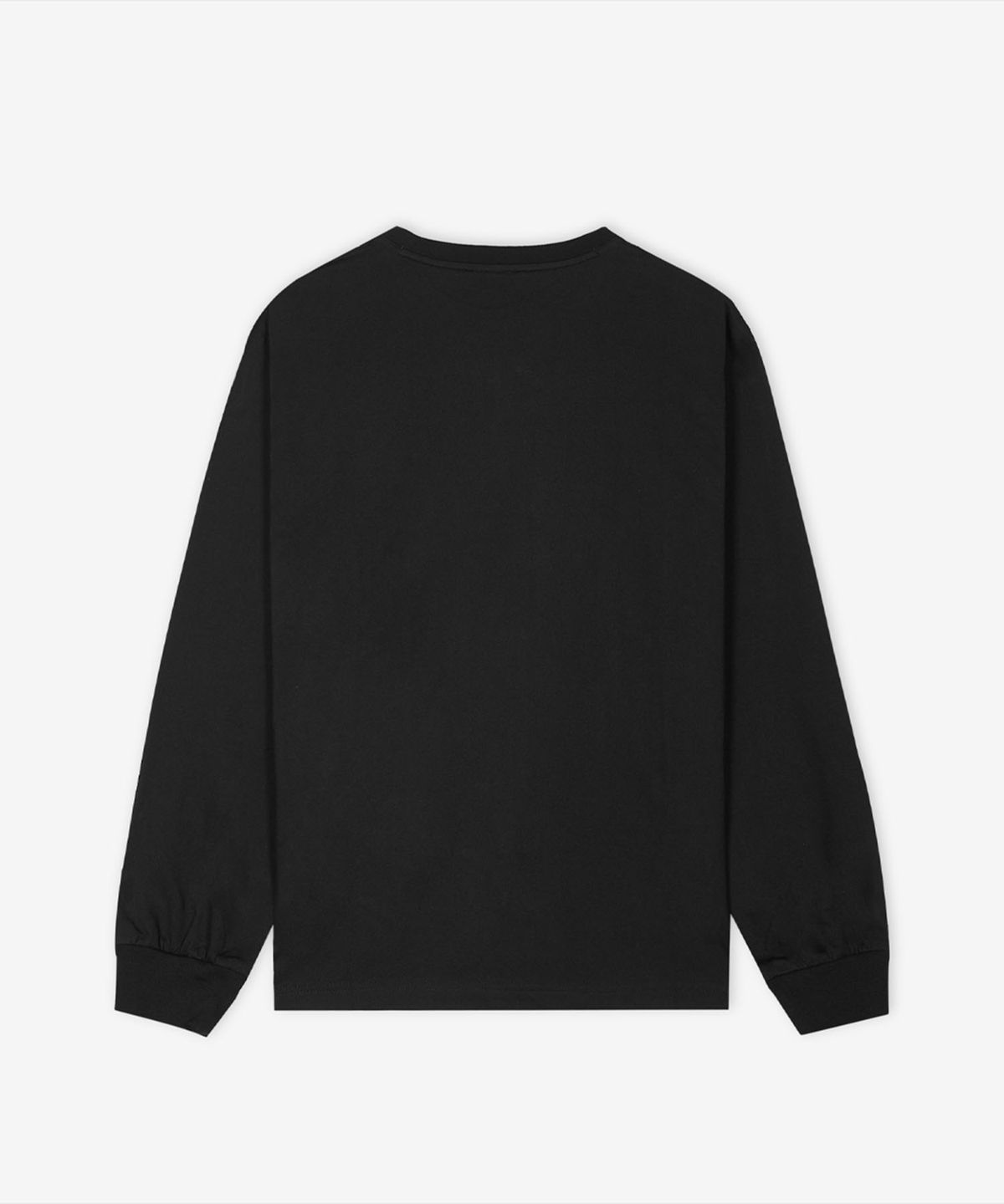 뉴발란스(NEW BALANCE) NBNDG21203 / UNI 에센셜 스몰로고 긴팔티 (BLACK)