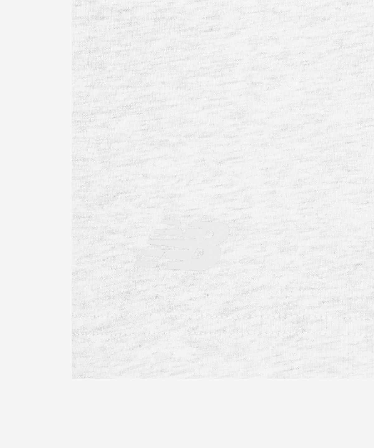 뉴발란스(NEW BALANCE) NBNEG21203 / UNI 에센셜 스몰로고 반팔티 (LIGHT GRAY)