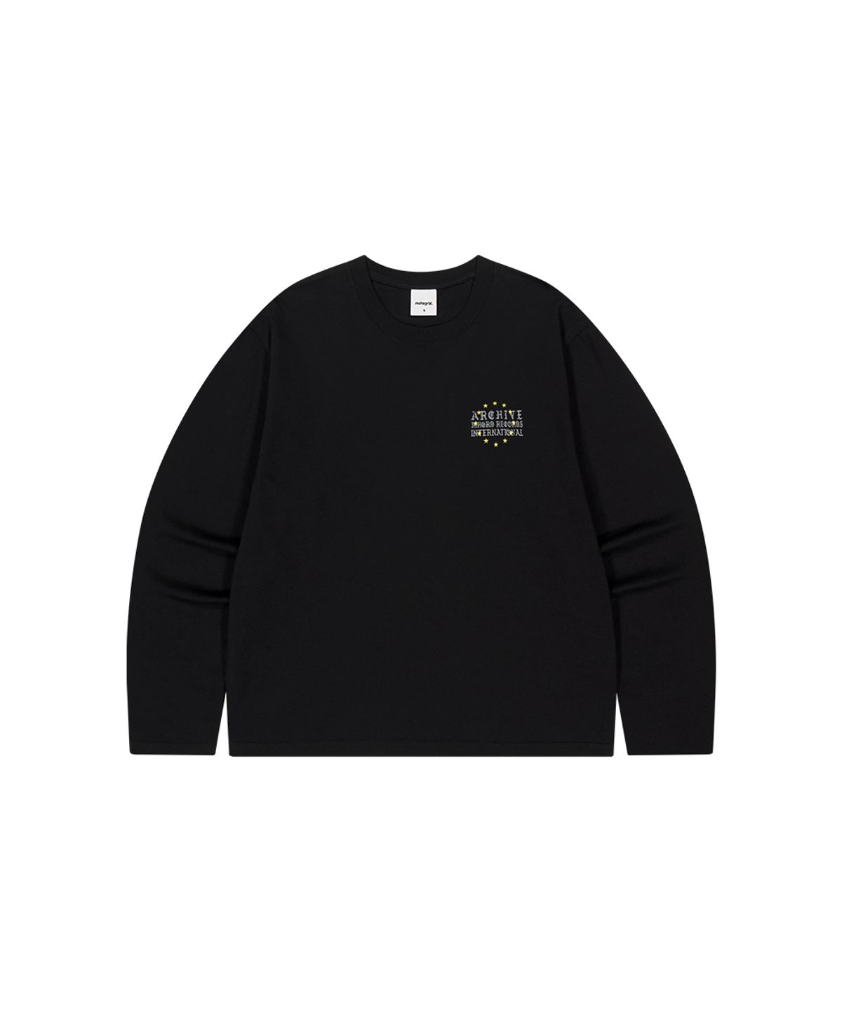 마하그리드(MAHAGRID) STAR ARCHIVE LS TEE BLACK(MG2GSMT566A)