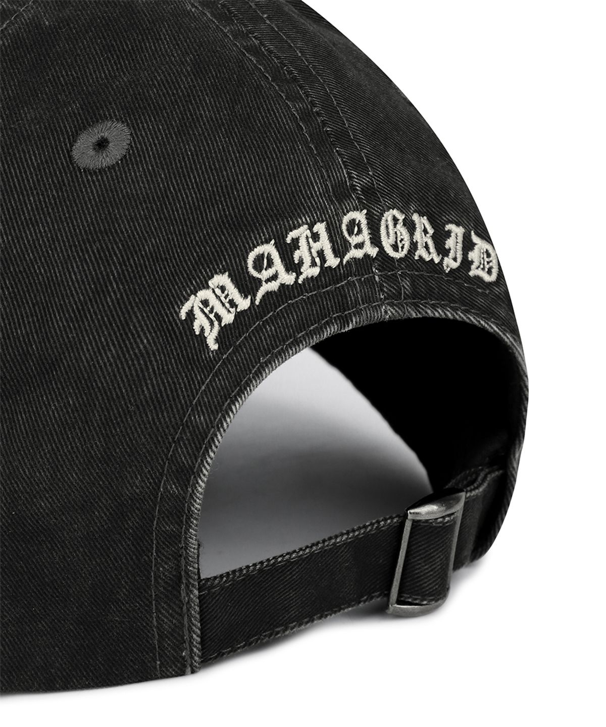마하그리드(MAHAGRID) VINTAGE WASHED M BALL CAP BLACK(MG2GSMAB35A)