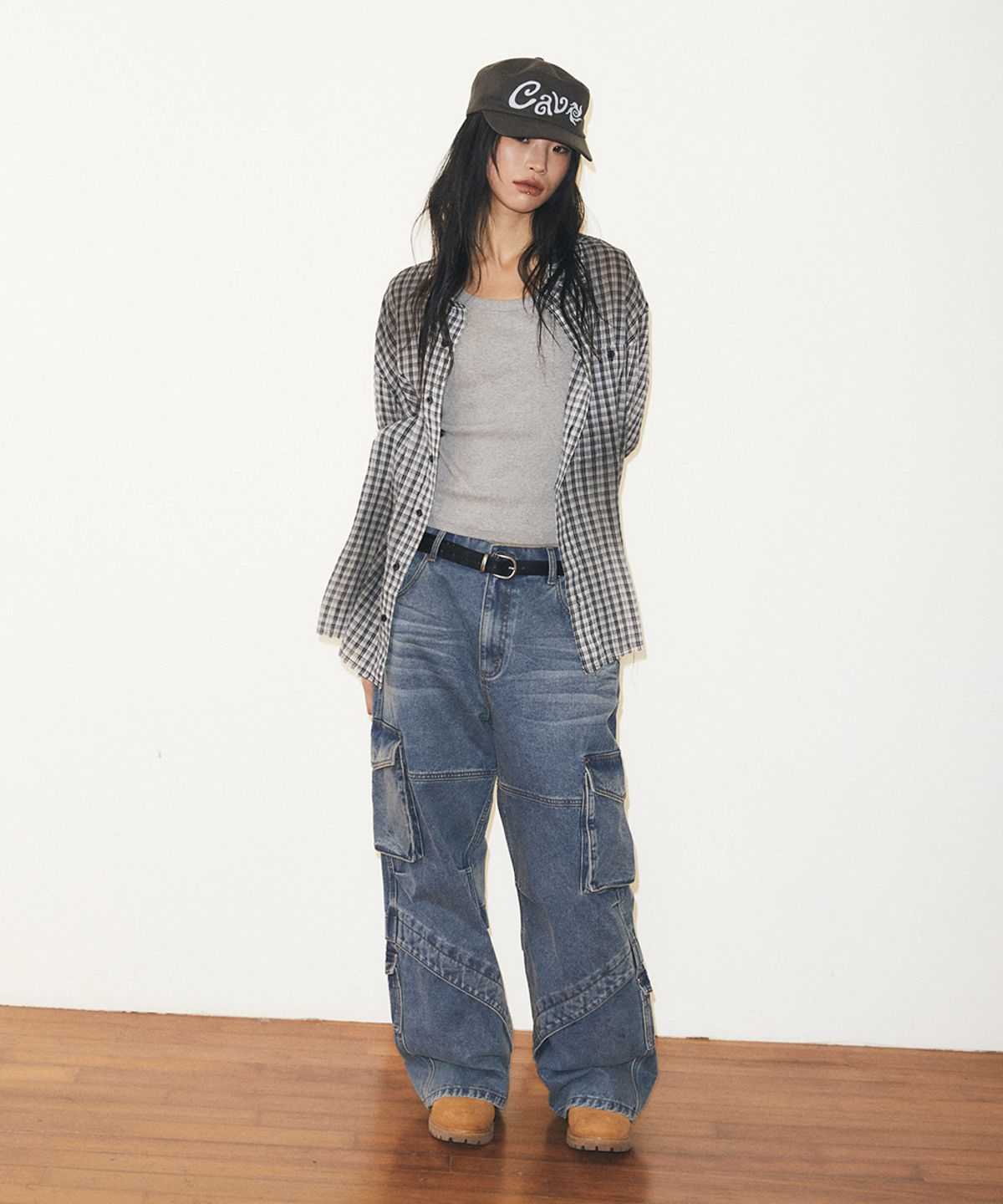 마하그리드(MAHAGRID) CAVE PILLBOX CAP NAVY(MG2FFMAB39A)