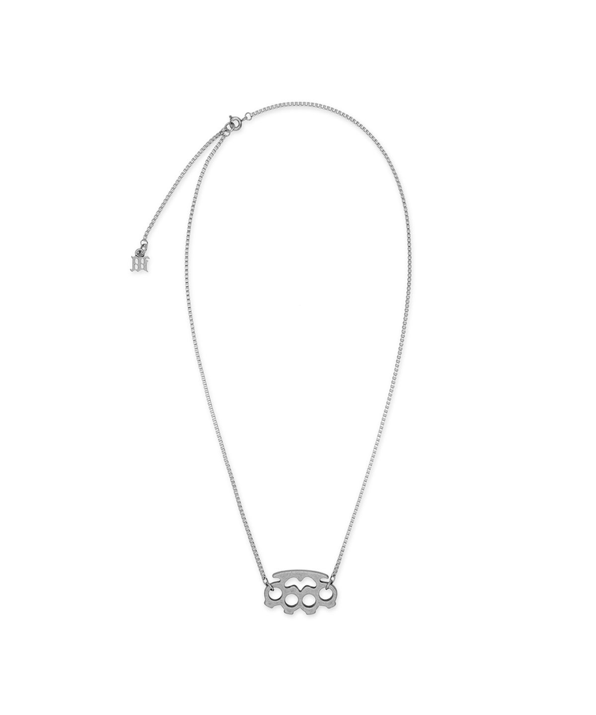 마하그리드(MAHAGRID) KNUCKLE NECKLACE SILVER(MG2GSMAB80A)