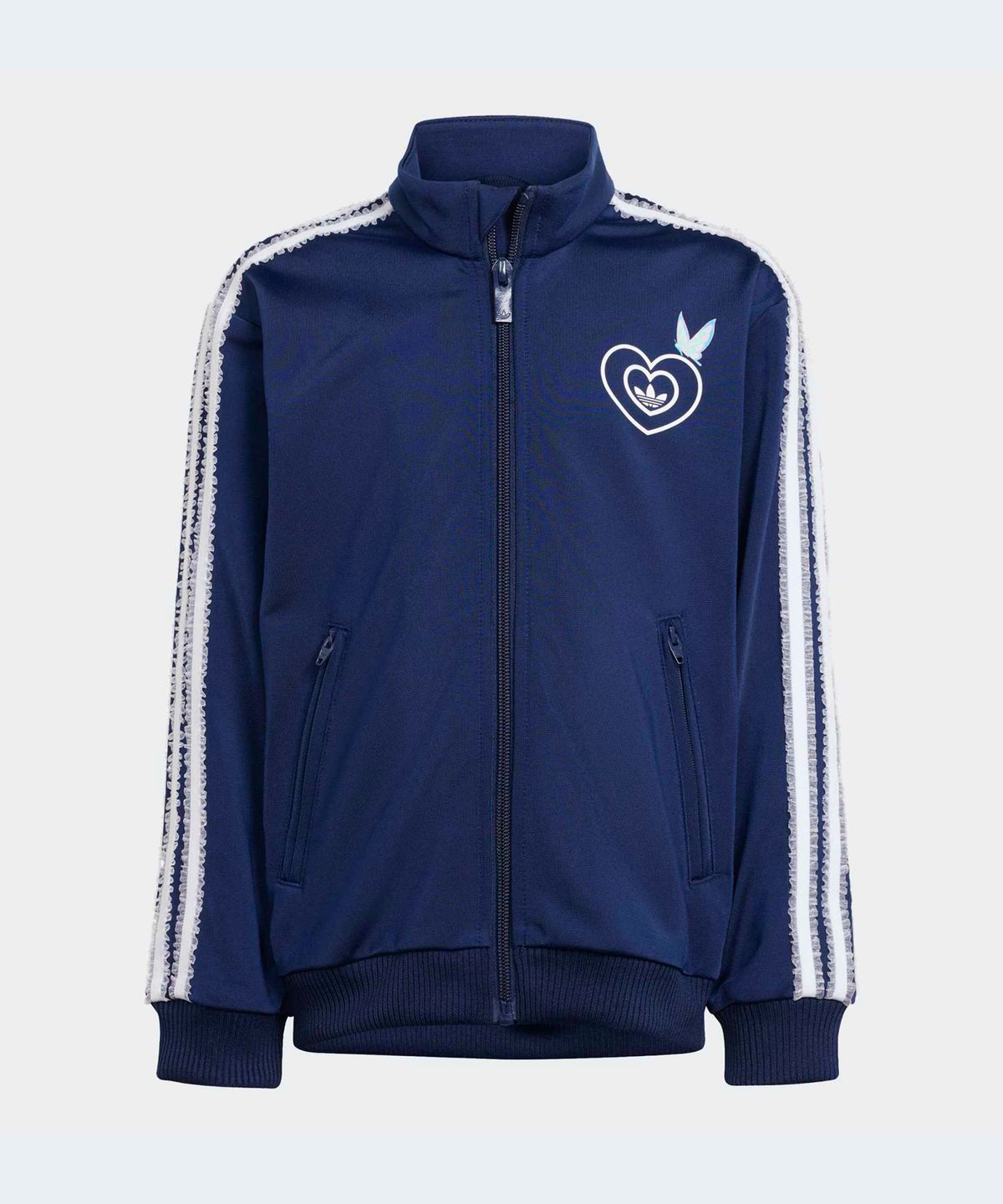 아디다스 키즈(ADIDAS KIDS) 아디다스 X 디즈니 엘리스 파이어버드 트랙 수트 키즈 - 인디고 / KE0701
