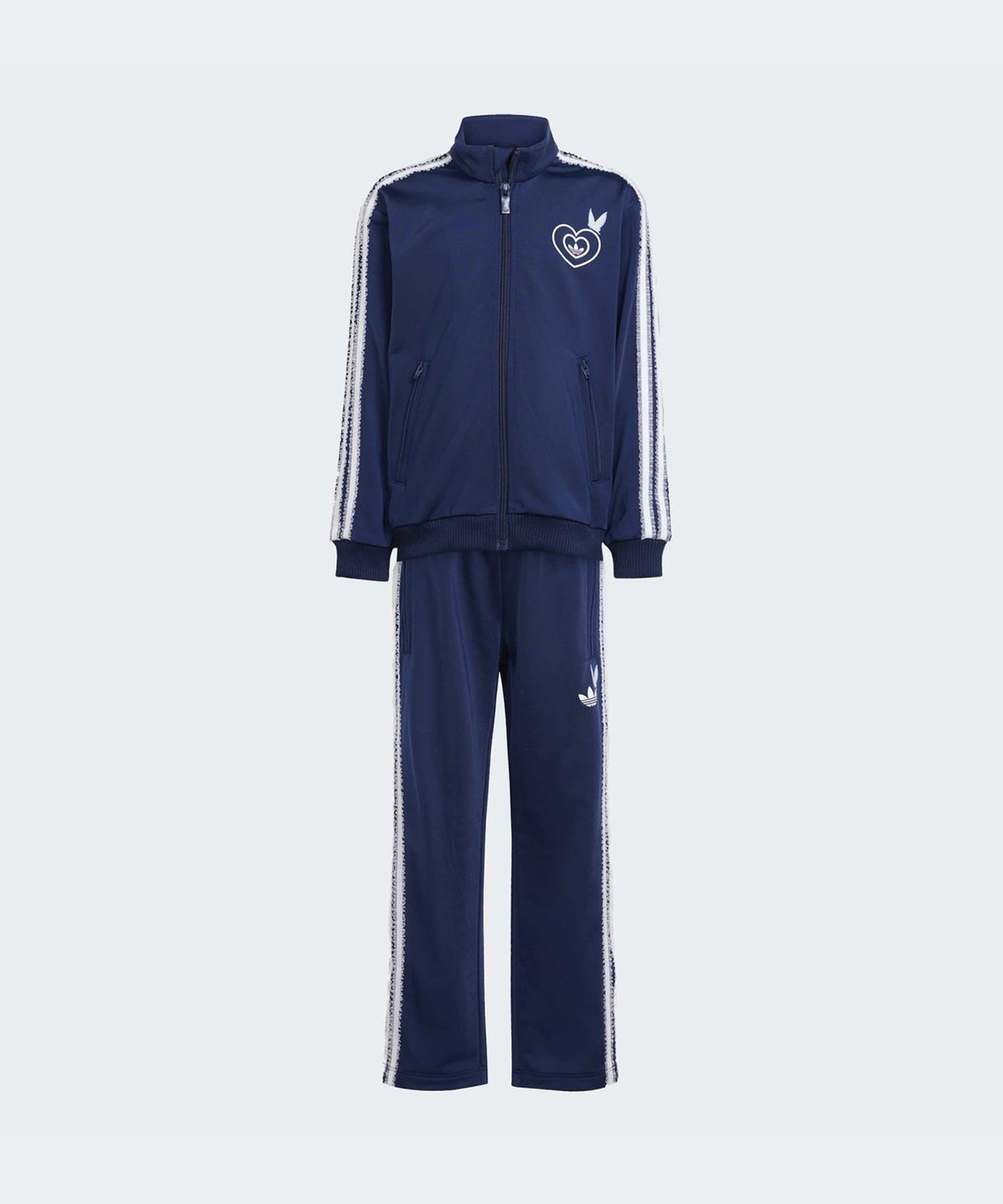 아디다스 키즈(ADIDAS KIDS) 아디다스 X 디즈니 엘리스 파이어버드 트랙 수트 키즈 - 인디고 / KE0701