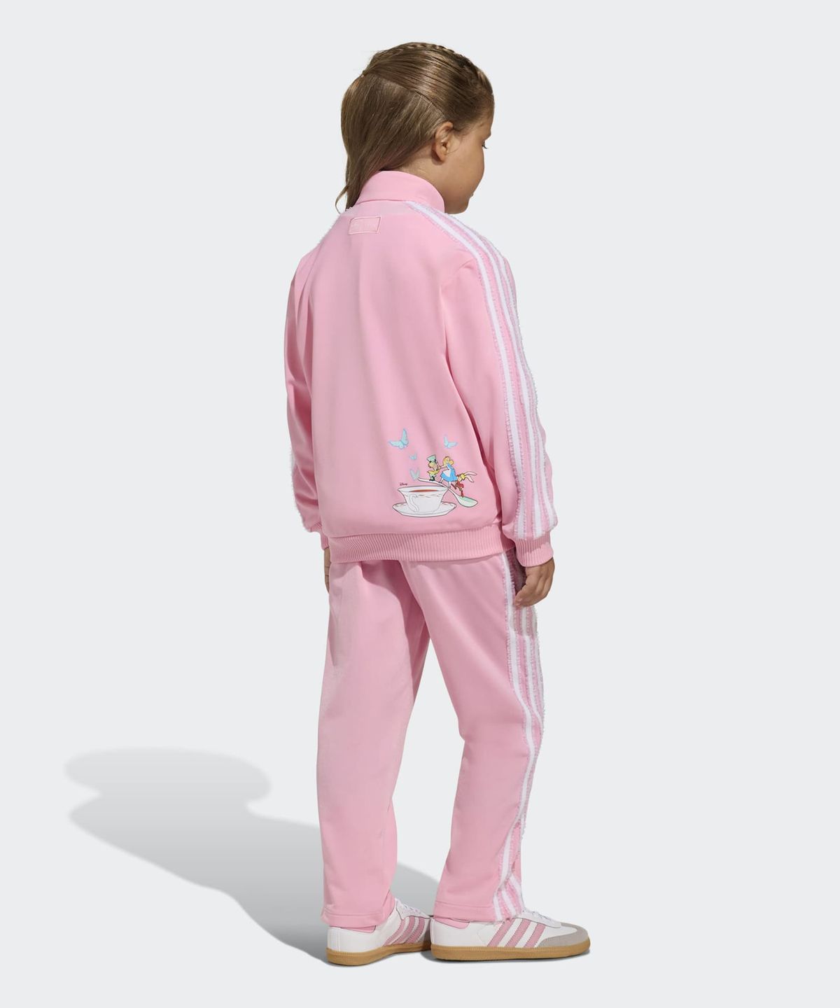 아디다스 키즈(ADIDAS KIDS) 아디다스 X 디즈니 엘리스 파이어버드 트랙 수트 키즈 - 핑크 / KE9978