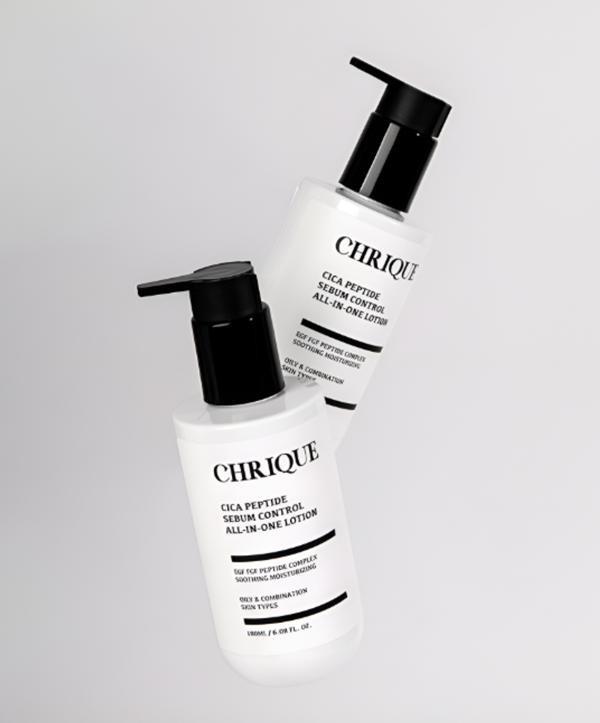 크리크(CHRIQUE) 크리크 시카 펩타이드 피지 컨트롤 올인원 로션 180ml 2개