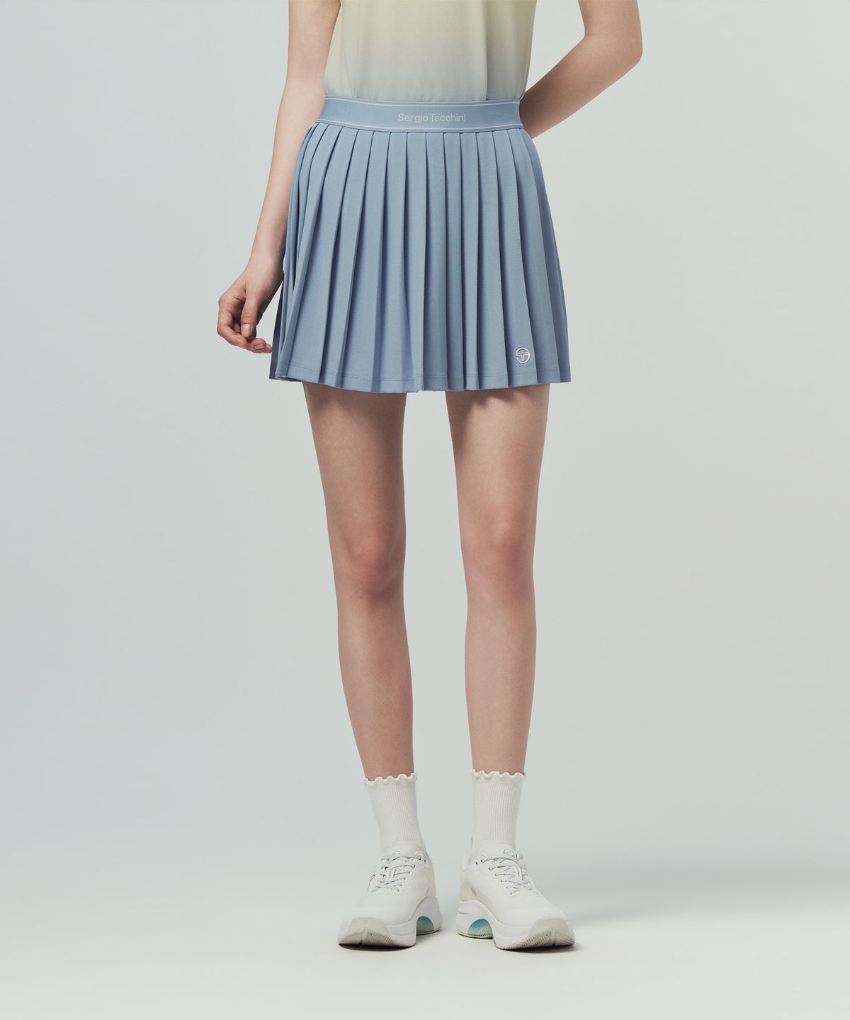 세르지오 타키니(SERGIO TACCHINI) W 타키니 플라잉 스커트 (L.Indigo)